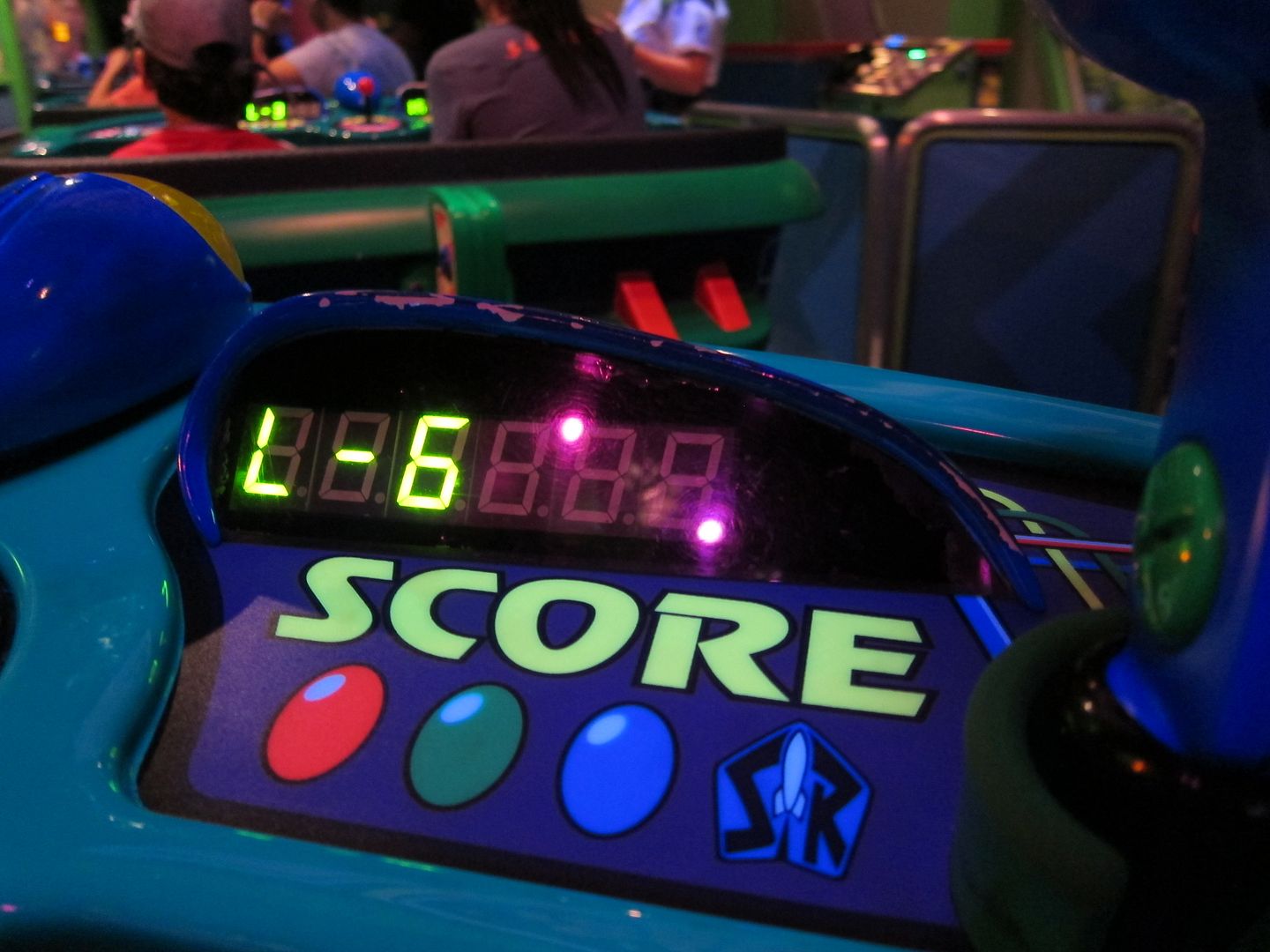 high score on buzz lightyear ride disney world